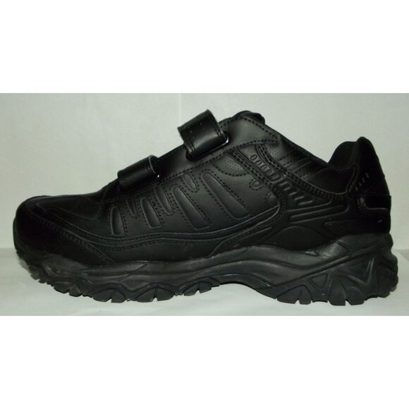 Skechers Mens 13 X-Wide Black Afterburn Memory Fit-Final Cut Sneaker - Picture 8 of 12